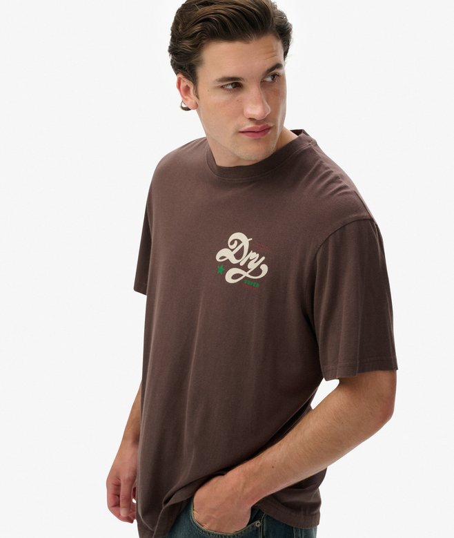 Superdry Tap Room Oversized T-Shirt