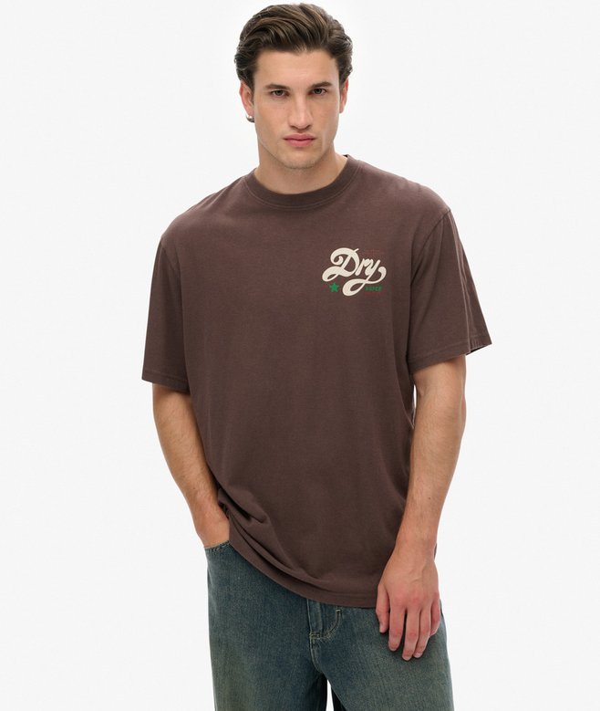 superdry Tap Room Oversized T-Shirt