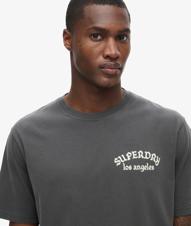 Superdry Tattoo Back Graphic Loose T-Shirt