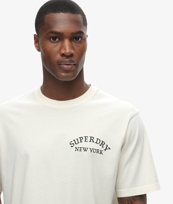Superdry Tattoo Back Graphic Loose T-Shirt