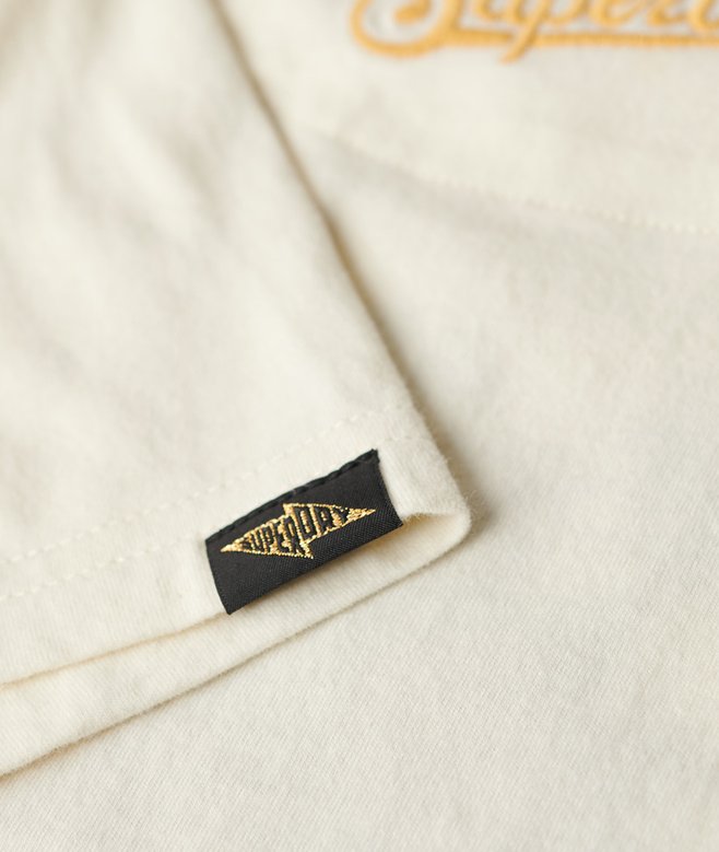 Superdry Tattoo Embroidered Fitted T-Shirt