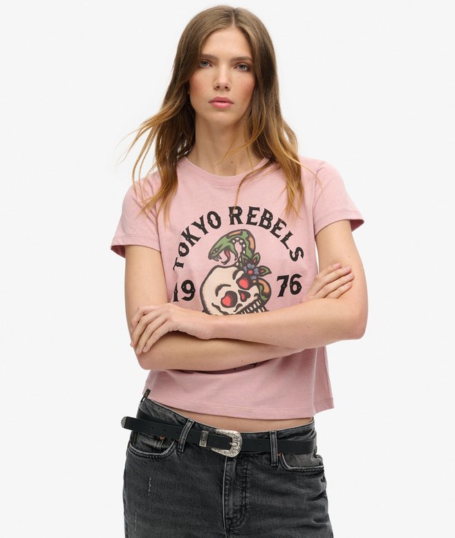 Superdry Tattoo Graphic 90s Fit T-Shirt