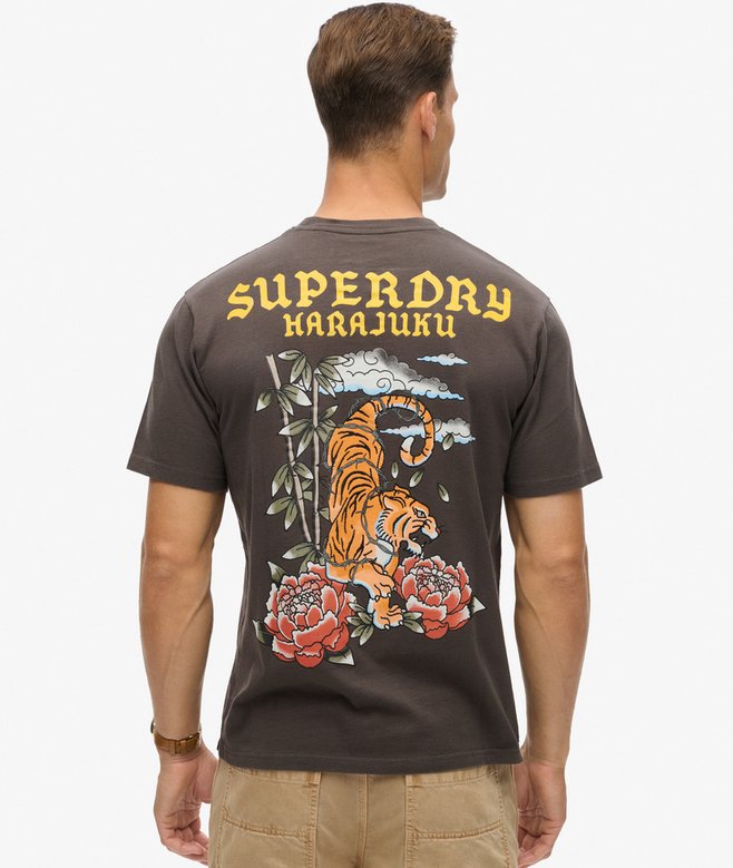 Superdry Tattoo Graphic Loose Fit T-Shirt