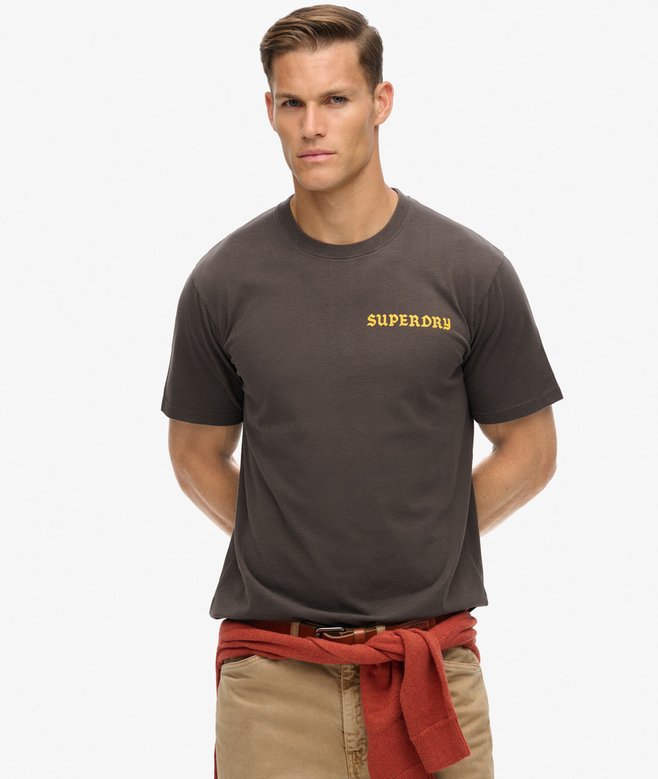 superdry Tattoo Graphic Loose Fit T-Shirt