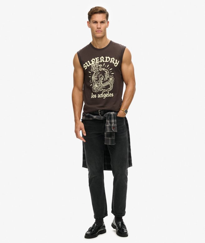 Superdry Tattoo Graphic Tank Top