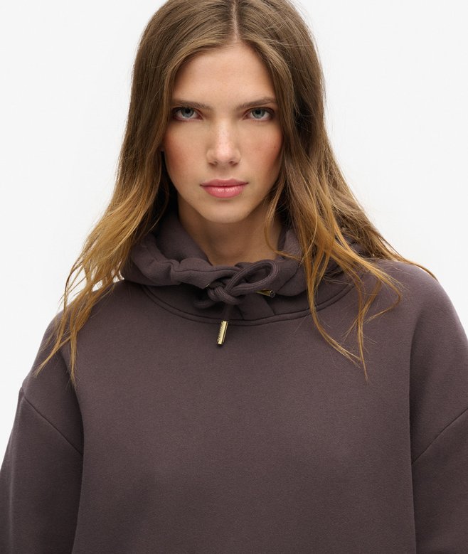 Superdry Tattoo Rhinestone Hoodie Dress