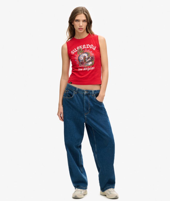 Superdry Tattoo Rhinestone Vest