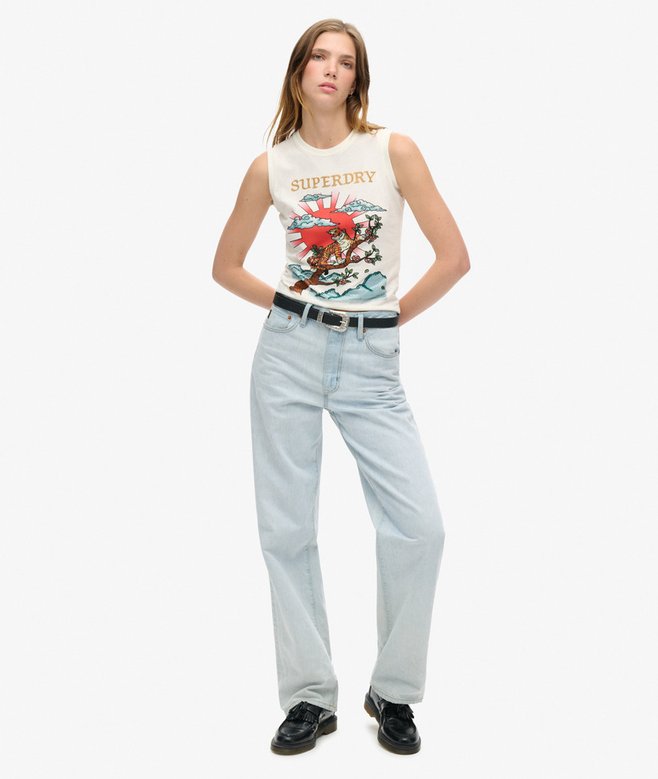 Superdry Tattoo Rhinestone Vest