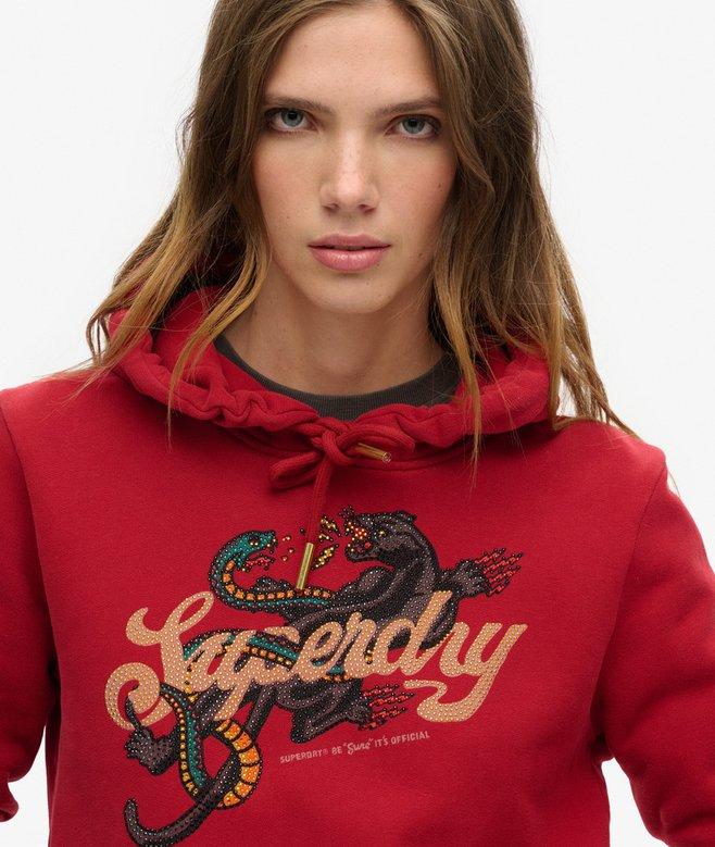 Superdry Tattoo Script Graphic Hoodie