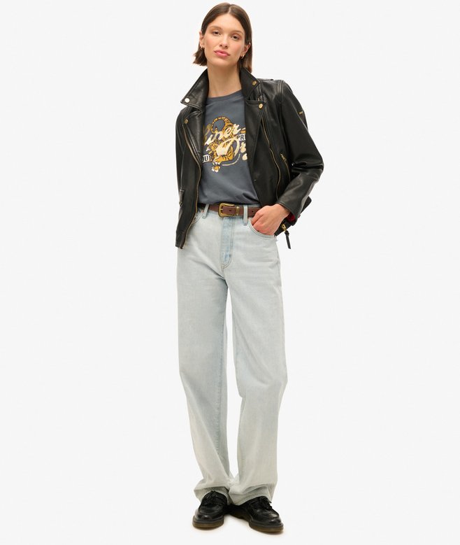 Superdry Tattoo Script Relaxed T-Shirt