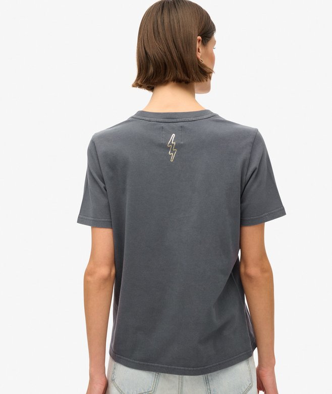 Superdry Tattoo Script Relaxed T-Shirt