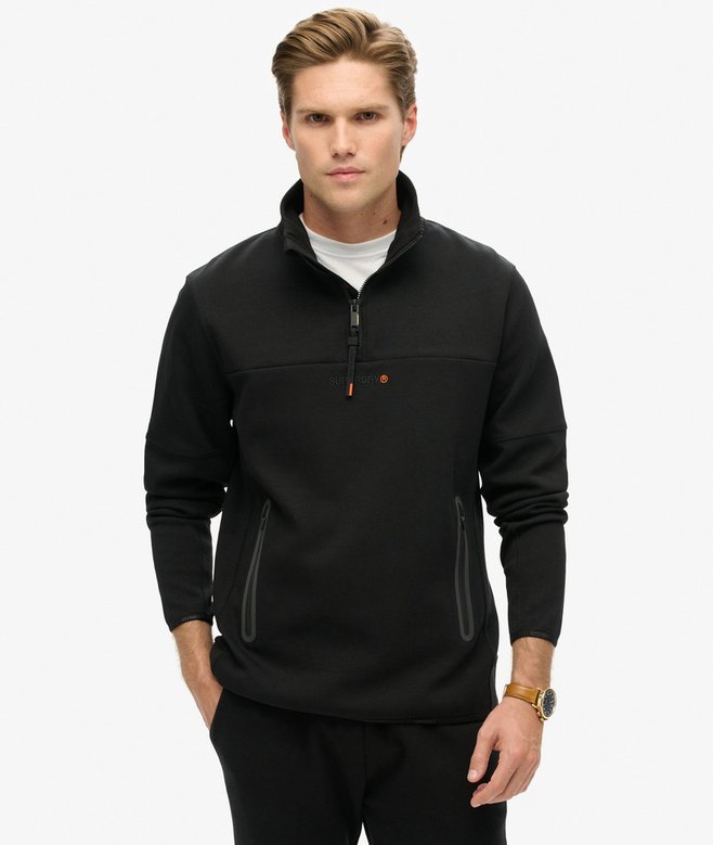 Superdry Tech Logo Loose Half Zip