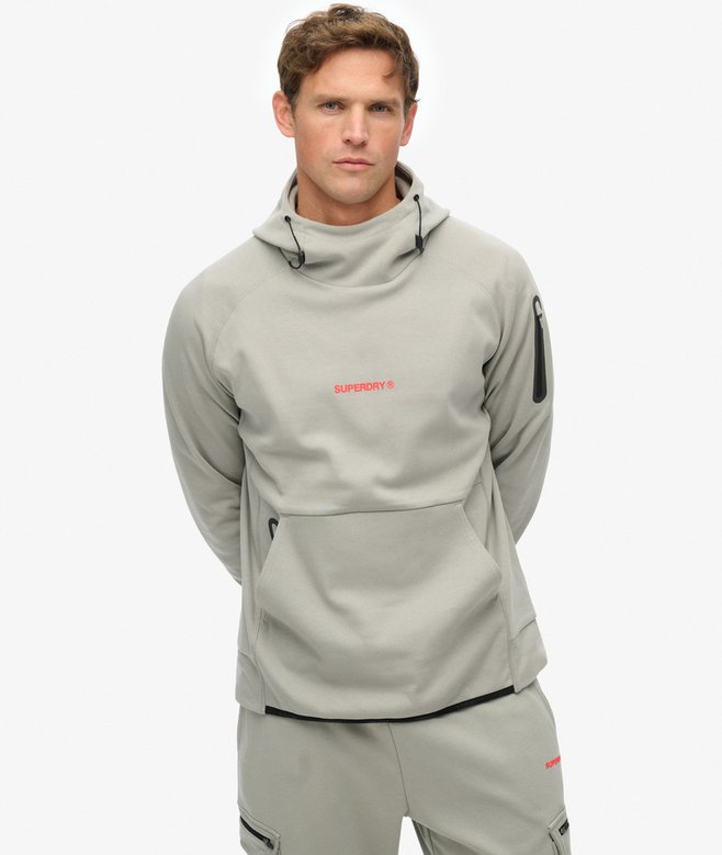 superdry Tech Logo Loose Hoodie