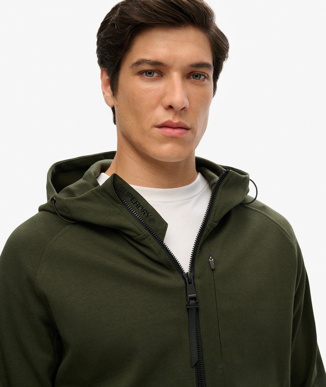 Superdry Tech Logo Loose Zip Hoodie