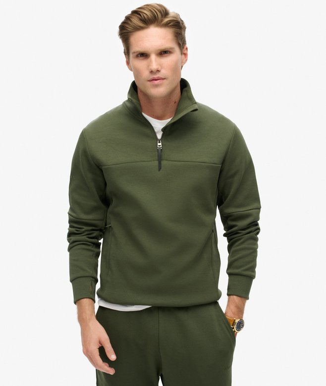 superdry Tech Loose Half Zip Sweatshirt