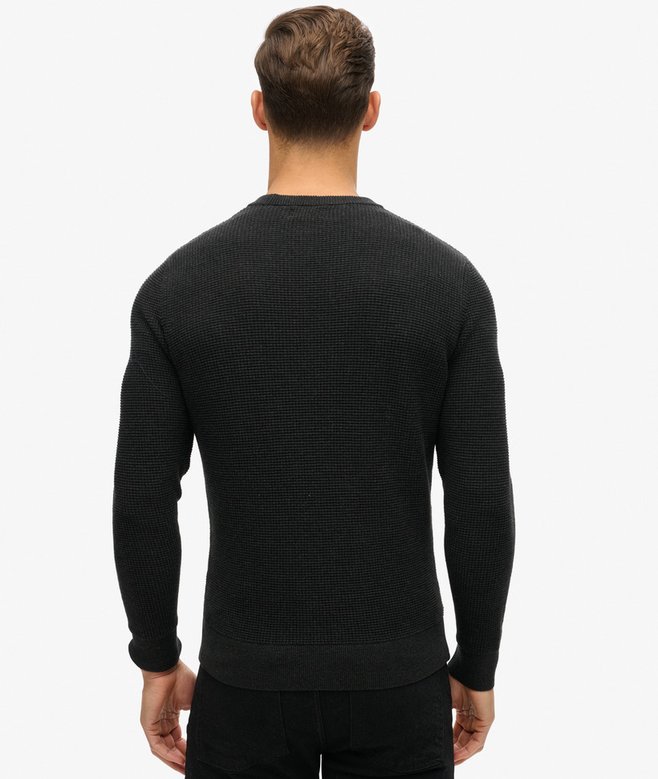 Superdry Textured Crew Knitted Jumper