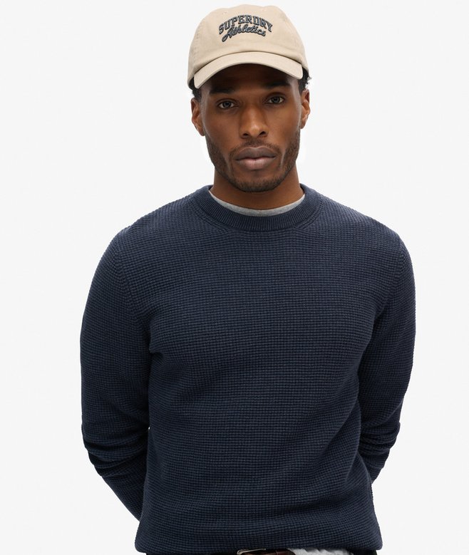 Superdry Textured Crew Knitted Jumper