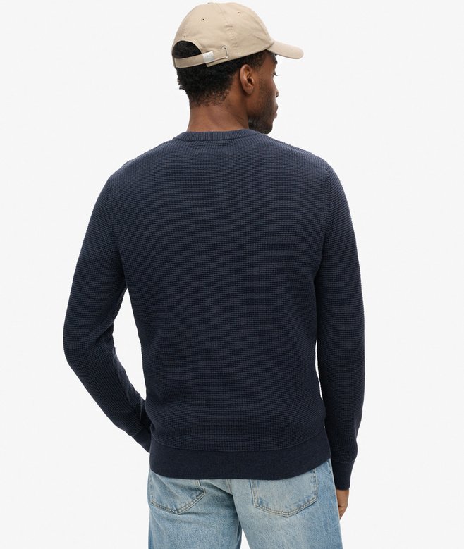 Superdry Textured Crew Knitted Jumper
