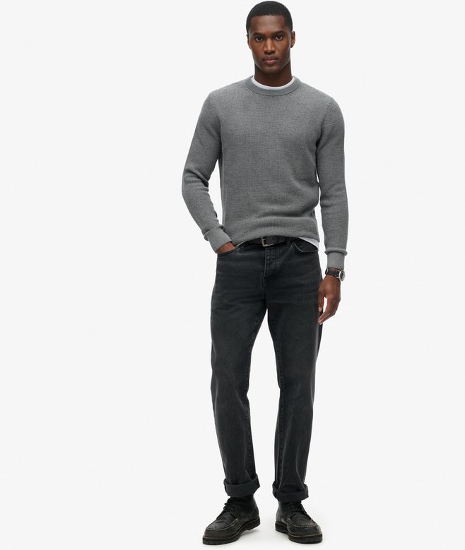 Superdry Textured Crew Knitted Jumper