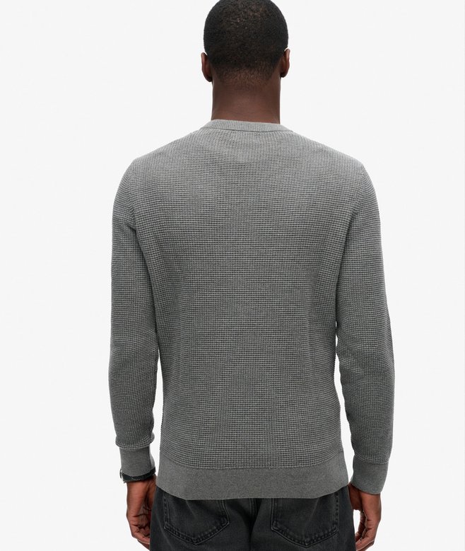 Superdry Textured Crew Knitted Jumper