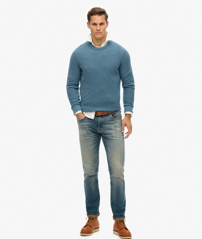 Superdry Textured Crew Knitted Jumper
