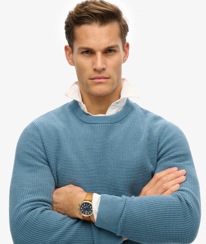 Superdry Textured Crew Knitted Jumper