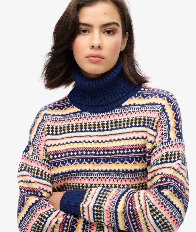 Superdry Textured Stripe Pattern Jumper