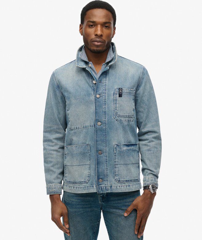 Superdry The Merchant Store - Denim Workwear Jacket