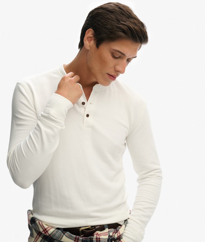 superdry The Merchant Store - Grandad Top