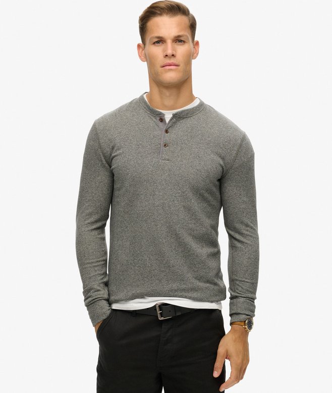 superdry The Merchant Store - Grandad Top