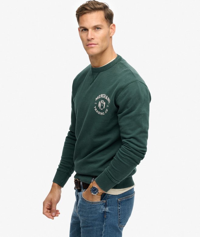 Superdry The Merchant Store- Graphic Sweatshirt