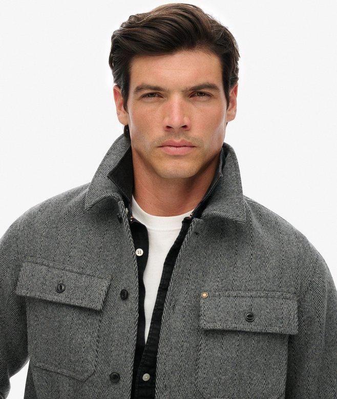 Superdry The Merchant Store - Herringbone Overshirt