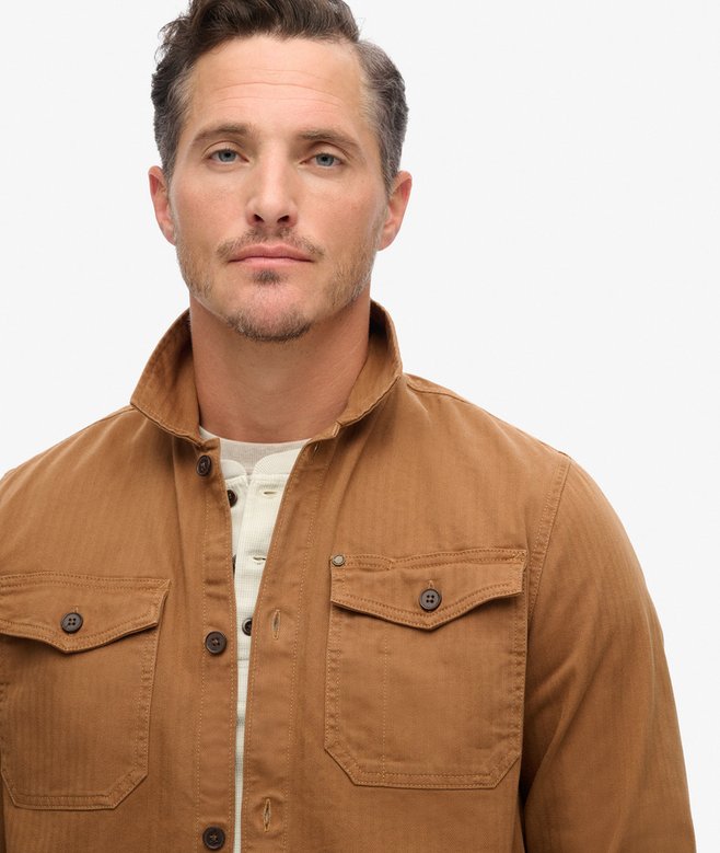 Superdry The Merchant Store - Herringbone Overshirt