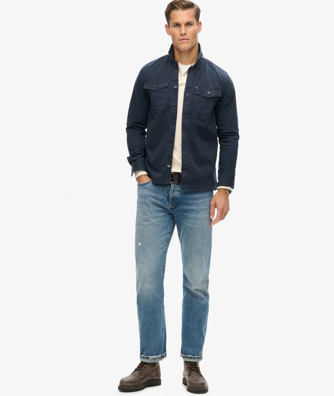 Superdry The Merchant Store - Herringbone Overshirt