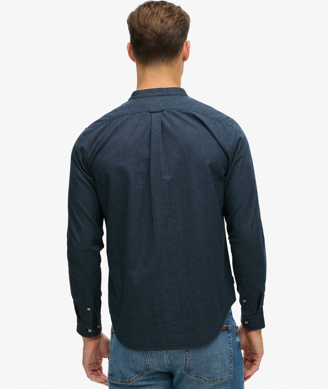 Superdry The Merchant Store - Indigo Grandad Shirt