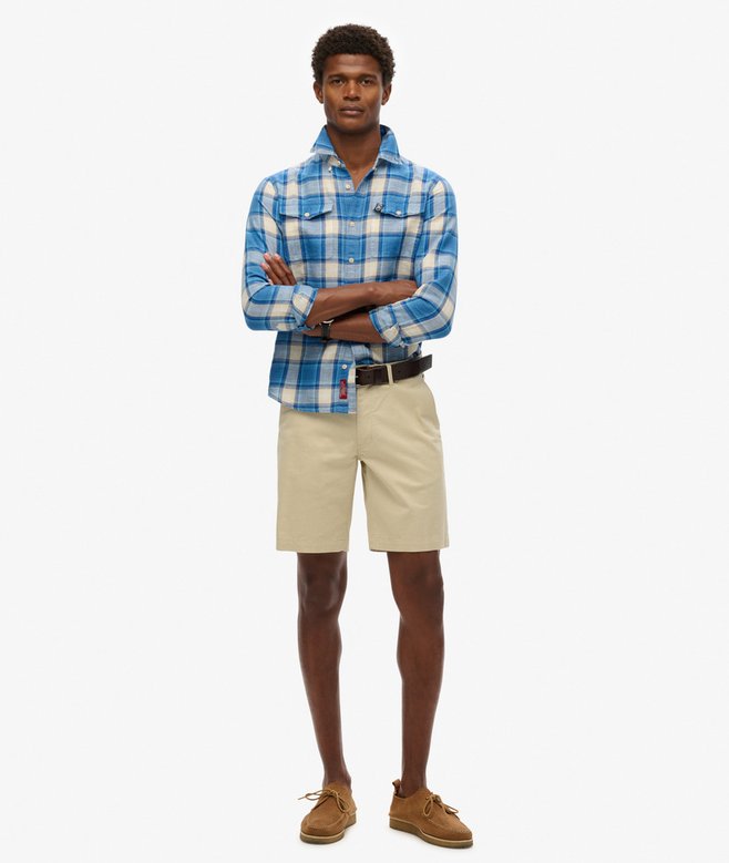 Superdry The Merchant Store - Linen Check Shirt