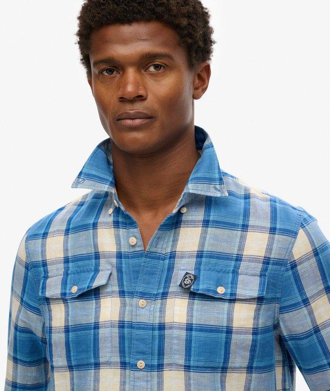 Superdry The Merchant Store - Linen Check Shirt