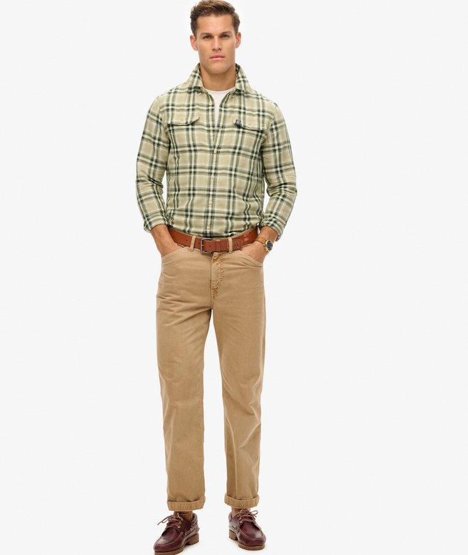 Superdry The Merchant Store - Linen Check Shirt