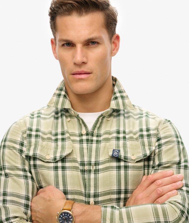 Superdry The Merchant Store - Linen Check Shirt