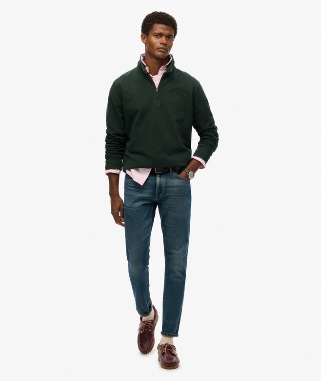 Superdry The Merchant Store- Quarter Zip Sweatshirt