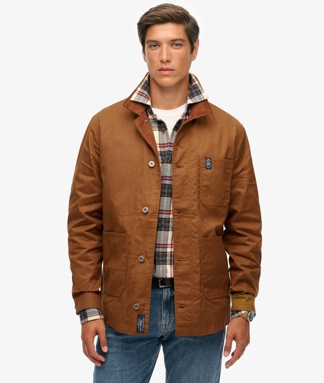 Superdry The Merchant Store - Waxed Worker Jacket