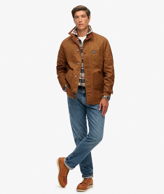 Superdry The Merchant Store - Waxed Worker Jacket