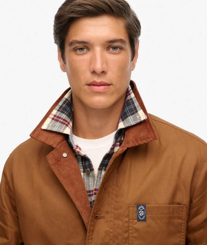 Superdry The Merchant Store - Waxed Worker Jacket