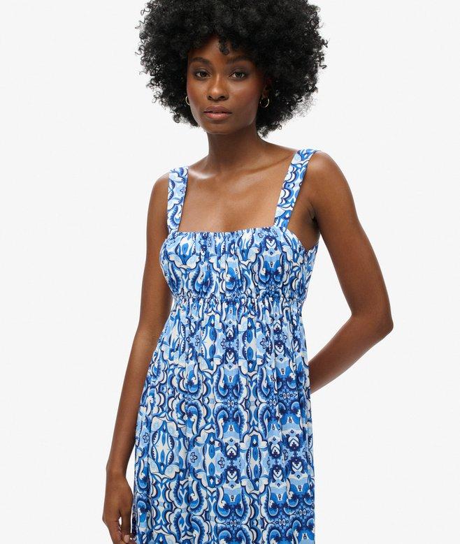 Superdry Tie Back Maxi Dress