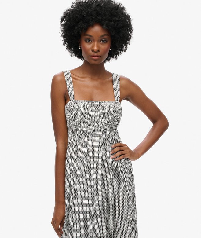 Superdry Tie Back Maxi Dress