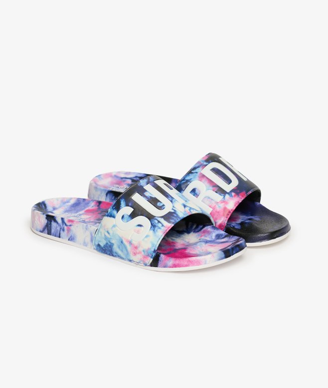 Superdry Tie Dye Vegan Sliders