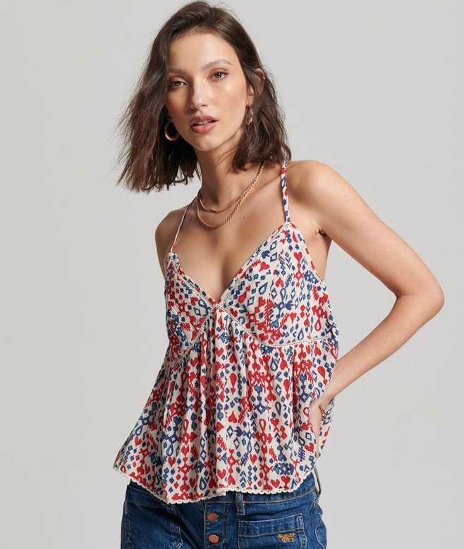 superdry Tiered Cami Top