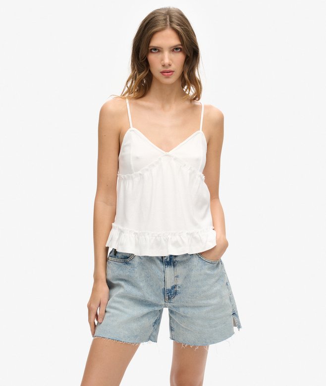 superdry Tiered Jersey Cami Top