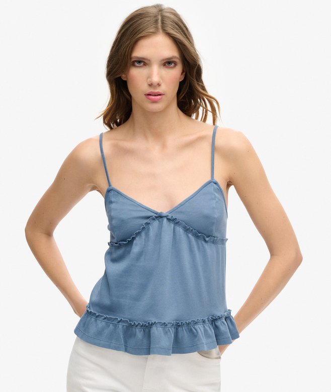 superdry Tiered Jersey Cami Top
