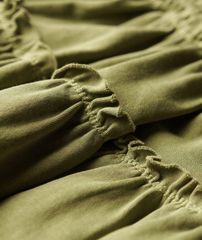 Superdry Tiered Jersey Mini Skirt